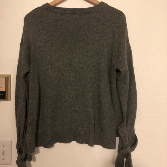 Madewell Tie-Sleeve Sweater - Picture 4 of 5